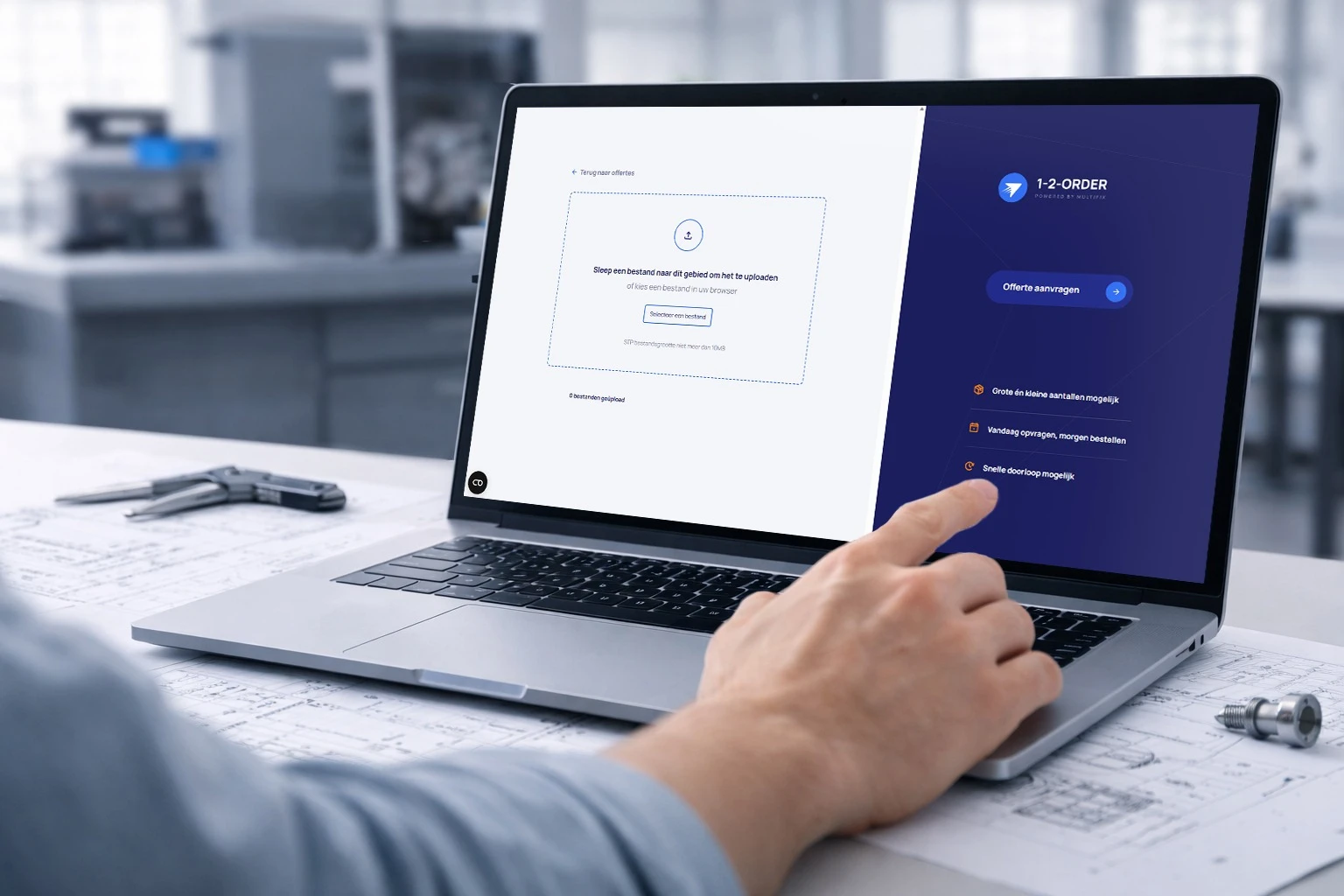 Lancering van 1-2-ORDER pakt versnippering in het inkoopproces van maakdelen aan